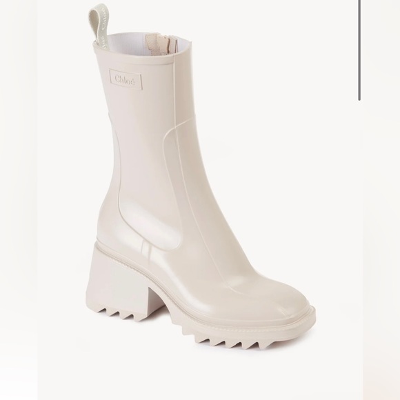 Chloe Betty Boots - Cream colored - Picture 4 of 4